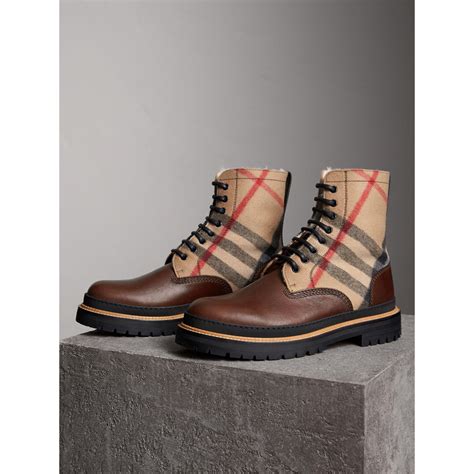 burberry leather boots nordstrom|Burberry boots for men.